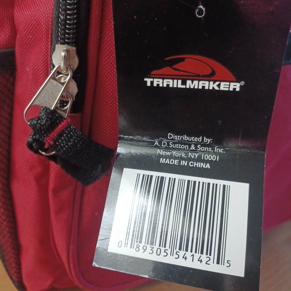 Trailmaker Classic Backpack Red/Black Men - Picture 12 of 12